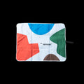 Waterproof dog mat rolled into compact 10x22cm travel size