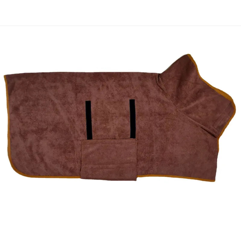 Dog Drying Robe – Microfibre Absorbent Post-Bath & Post-Swim Towel Robe
